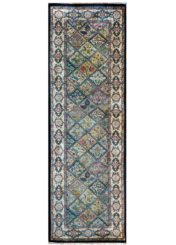 #15396 Traditional Handmade Wool Runner 2-7x8-7